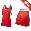 FIGHTERS - Lady's Boxing Dress / Red-White