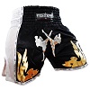 FIGHTERS - Thaibox Shorts / Elite Fighters / Schwarz-Weiss / Large