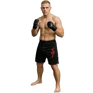 FIGHT-FIT - Fightshorts MMA Shorts / Brazilian / Schwarz / Medium