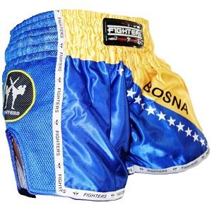 FIGHTERS - Muay Thai Shorts / Elite / Bosnien-Bosna / Large