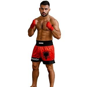 FIGHTERS - Muay Thai Shorts / Albanien-Shqipëri / Large