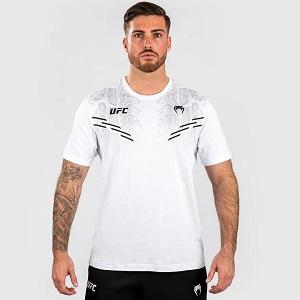 UFC Adrenaline by Venum Replica Camiseta de manga corta para Hombre / Blanco / Medium