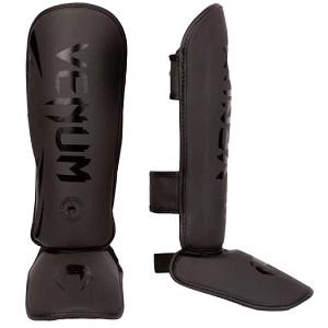 Venum - Schienbeinschutz Kinder / Challenger / Schwarz-Schwarz / Medium