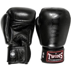 Twins - Boxhandschuhe / BGVL-8 / Schwarz-Schwarz / 12 oz